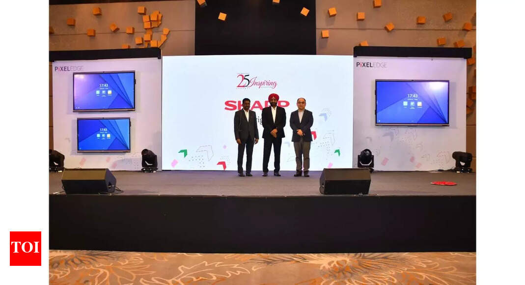 Sharp Business Systems (India) unveils the Pixel Edge interactive smart board, priced at Rs 275,000