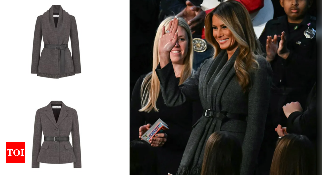 Melania Trump’s Dior moment: The $5,500 suit that stole the show at Trump’s Congress speech