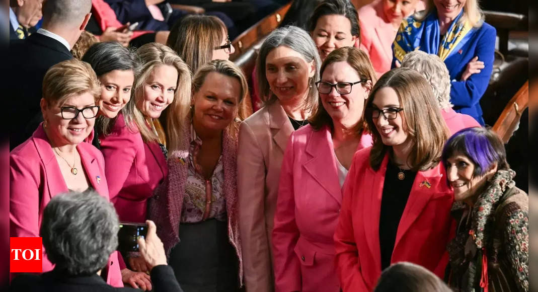 Democrats were dressed in pink for Trump's big Congress speech; Here’s why