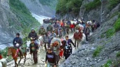 Photo/Agencies Amarnath Yatra to begin from July 3