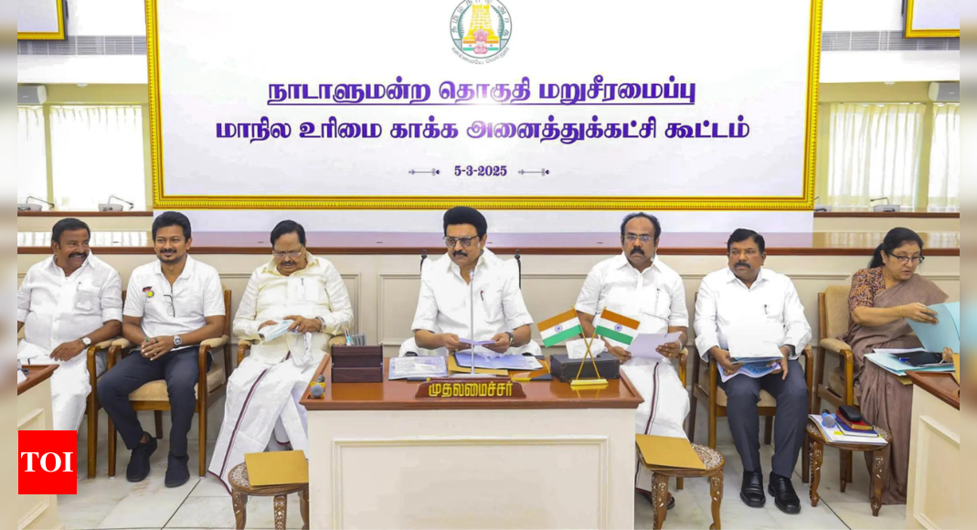 Let 1971 census be basis of LS seats for 30 years: Tamil Nadu parties