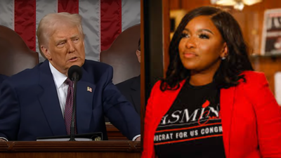 ‘Stop acting like a reality TV star’: Texas Rep. Jasmine Crockett blasts Trump over Russia ties, tariff threats