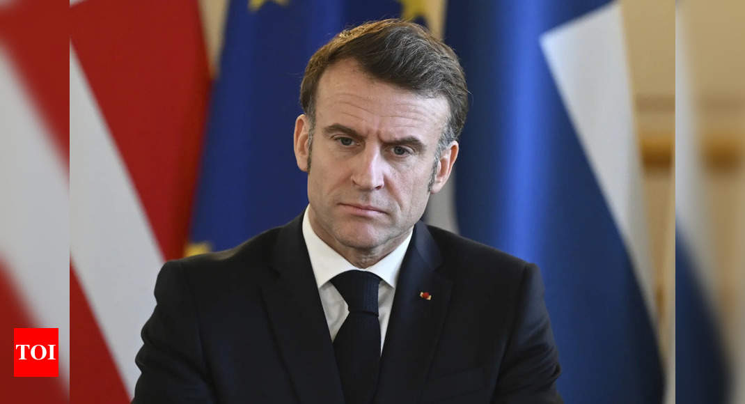 Macron to discuss French nuclear deterrence with European allies amid Russian threat – The Times of India