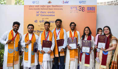 IGNOU Grants Over 3 Lakh Degrees, Diplomas, and Certificates at 38th Convocation – The Times of India