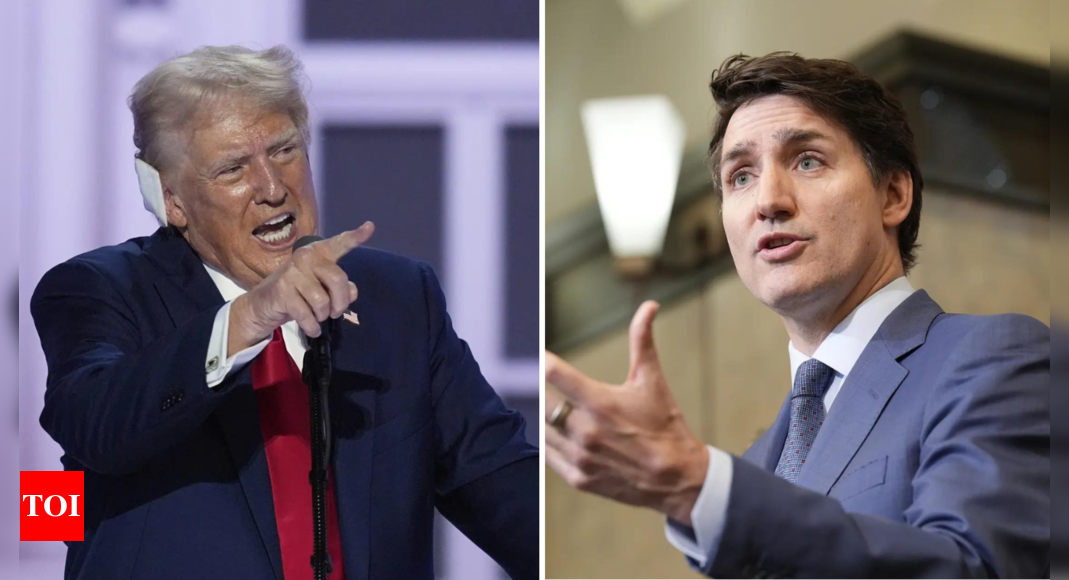 What was discussed in Trump and Trudeau's 'somewhat friendly' 50-minute call?