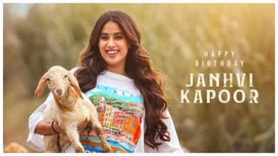 Janhvi Kapoor's first look from Ram Charan's 'RC 16' unveiled; director Buchi Babu Sana pens heartfelt birthday message