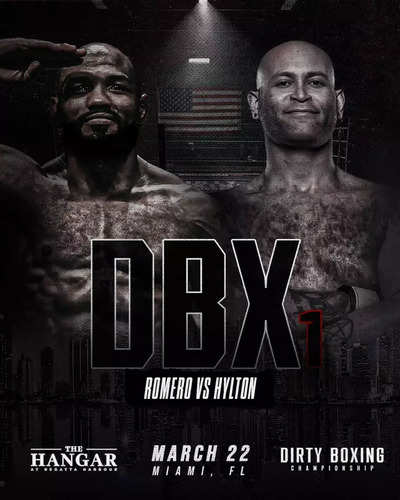 Yoel Romero and Ras Hylton to headline the first season of Dirty Boxing Championship in Miami