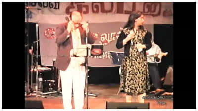 When T.S. Raghavendar performed with Kalpana Raghavendar, the throwback video won hearts