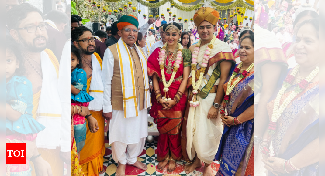 BJP MP Tejasvi Surya marries Bharatanatyam artist Sivasri Skandaprasad in Bengaluru