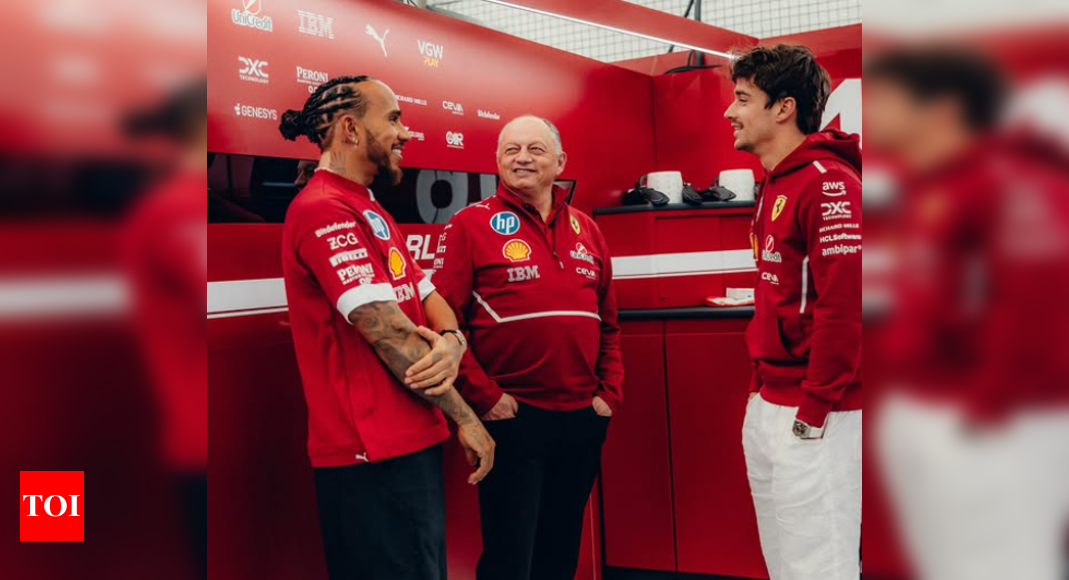 “He arrives here as a legend of the sport”: Charles Lerlerc opens up on what he likes about his teammate Lewis Hamilton