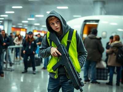 Security breach at Australia airport: Teen arrested after attempt to board plane with shotgun