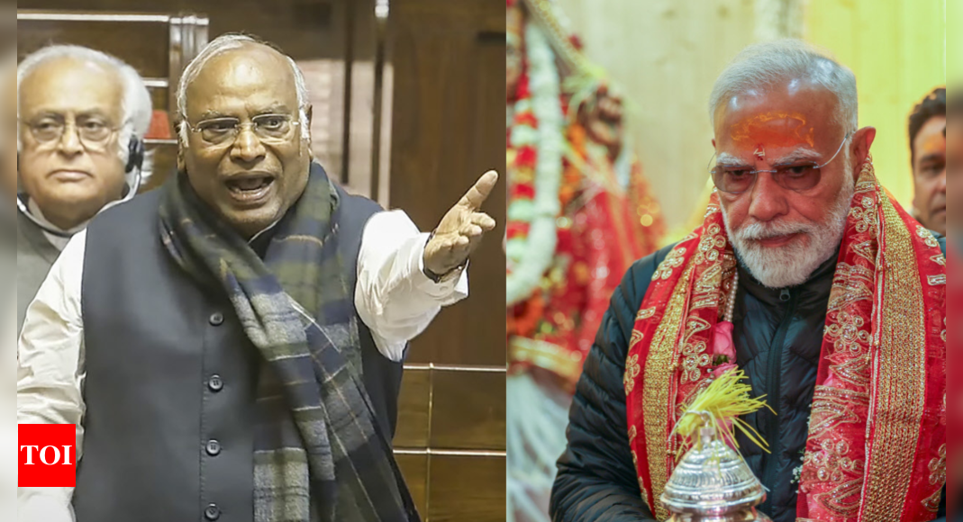 'Why so much indifference towards Maa Ganga?' Kharge targets PM Modi