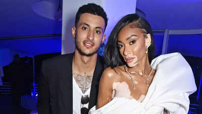 Kyle Kuzma drops 5-word reaction to his fiancée Winnie Harlow’s revelation about his proposal