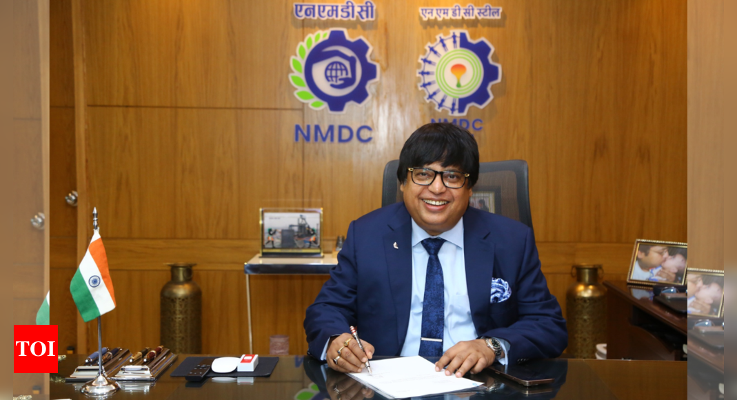 Amitava Mukherjee assumes office as full-time NMDC CMD