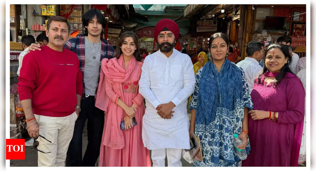 Bigg Boss 18's Tajinder Bagga and Eisha Singh visit Salasar Balaji Temple in Rajasthan