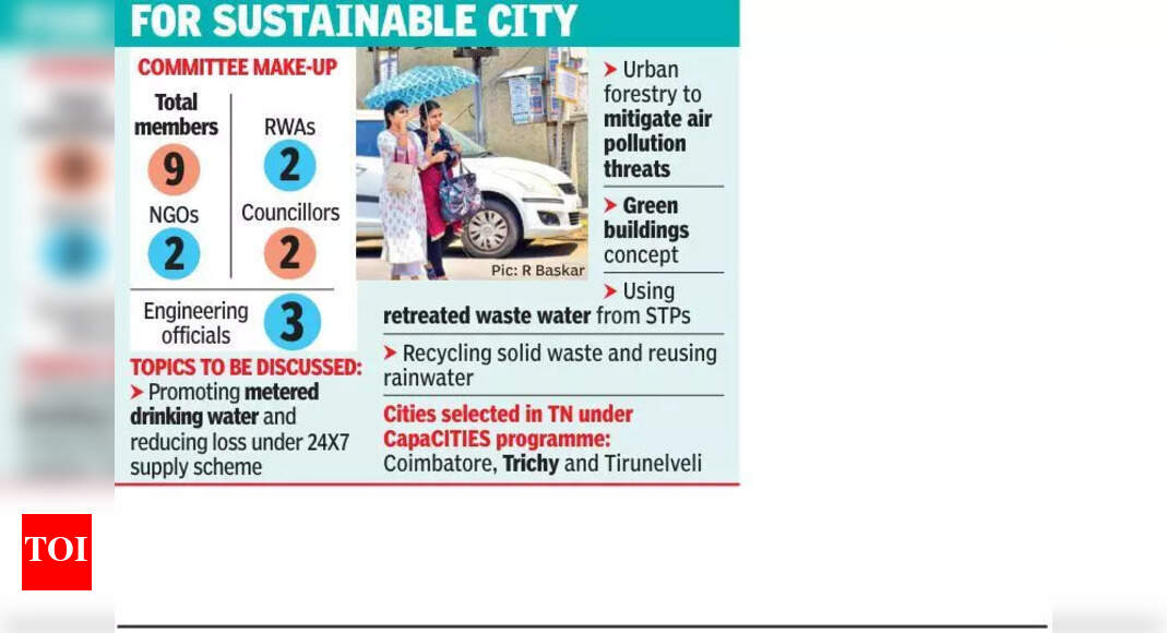 Trichy corpn forms climate action panel | Trichy News - The Times of India