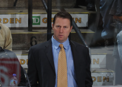 “It’s hard for me to say that” – Bruins Coach Joe Sacco on Trent Frederic’s trade to Edmonton Oilers
