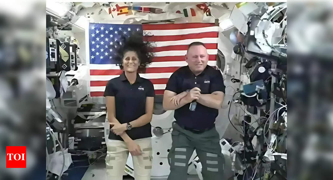 'Haven’t walked in 9 months': Stranded Nasa astronauts Sunita Williams and Barry Wilmore brace for toughest challenge — Earth’s gravity - The Times of India