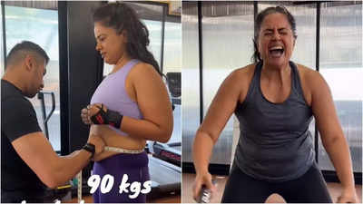 Sameera Reddy embraces weight training in 2025: 'I woke up this year 90 kg feeling like crap'