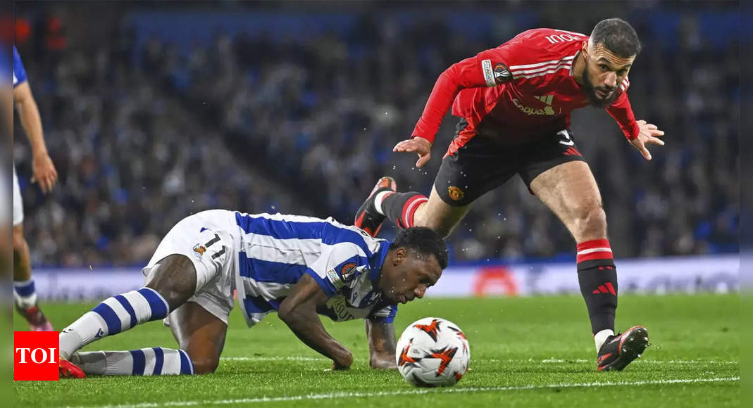 Europa League: Manchester United held by Real Sociedad in last-16, Tottenham Hotspur beaten