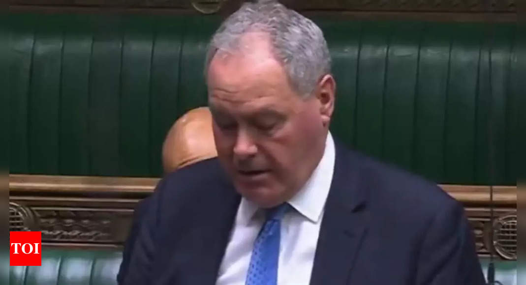 Watch: UK opposition MP Bob Blackman raises Jaishankar's London security breach issue in Parliament