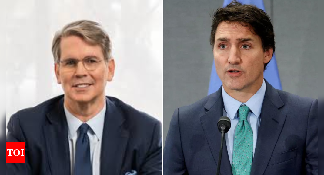 US treasury secretary Scott Bessent calls Trudeau a ‘numbskull’ as tariff war continues