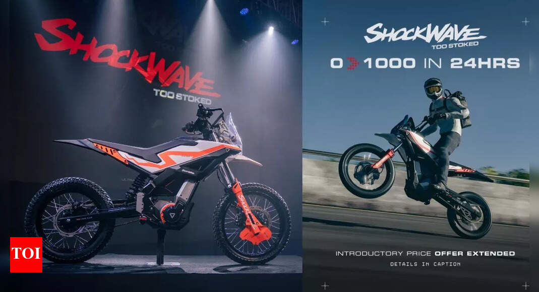 अल्ट्राव्हायोलेट शॉकवेव्ह 24 तासात 1000 बुकिंगला हिट करते! कमी किंमत मिळविण्यासाठी अधिक खरेदीदार
