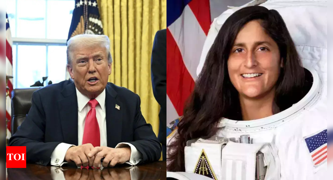 Trump refers to Sunita Williams as ‘woman with the wild hair'