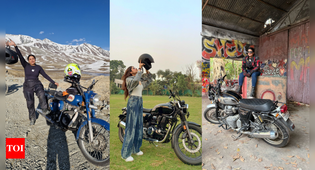 Female bikers breaking barriers one ride at a time