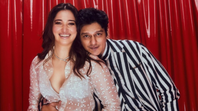 Vijay Varma shares first post amid breakup rumors with Tamannaah Bhatia; Calls Aparshakti & Abhishek "Partners in Rhyme"