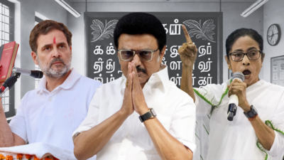 Stalin vs BJP: Why Congress, INDIA bloc are in a fix over delimitation, Hindi 'imposition' row