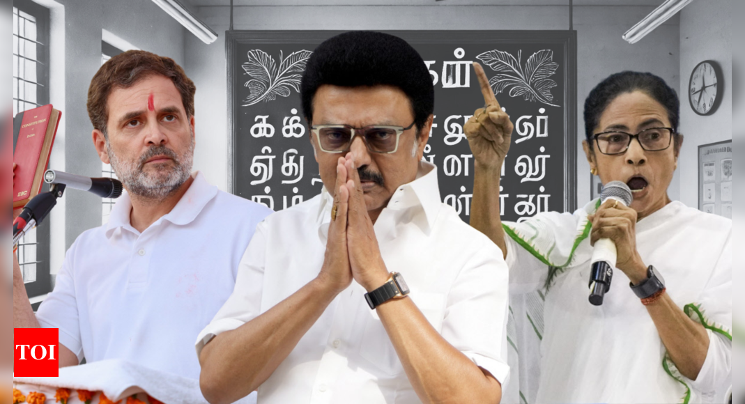 Stalin vs BJP: Why Cong, INDIA are in a fix over delimitation, Hindi row