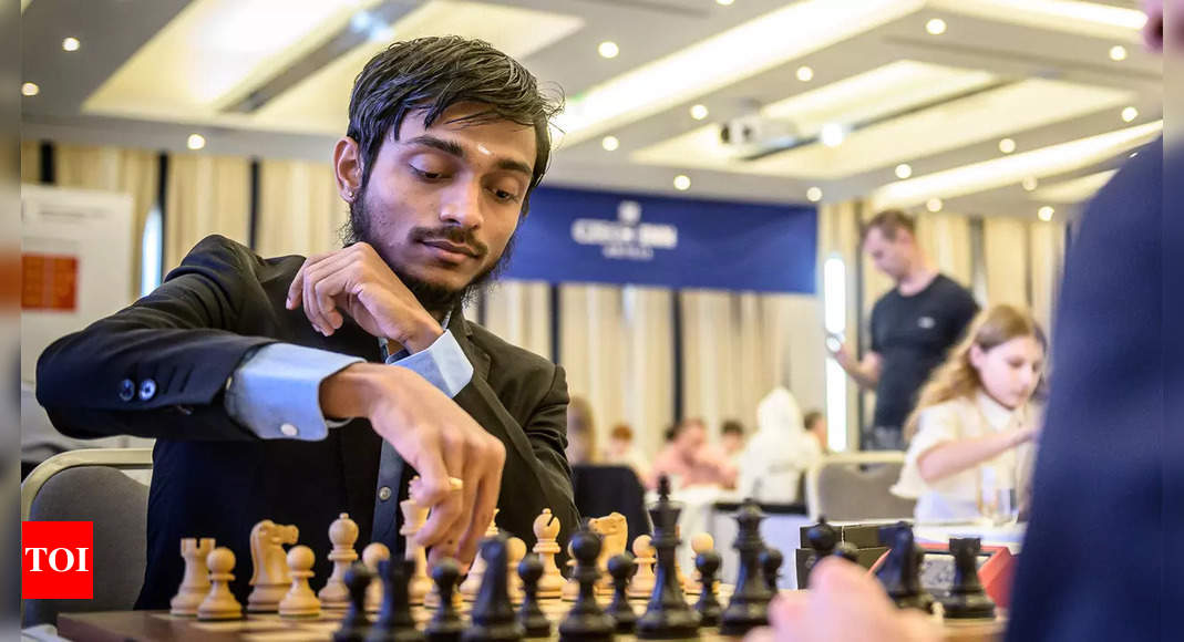 Aravindh Chithambaram clinches Prague Chess Masters 2025 title