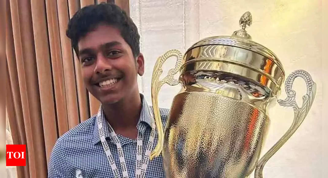 Bengaluru's Pranav is the new world junior chess champion