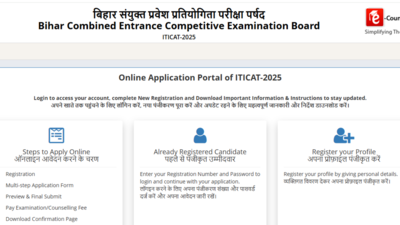 Bihar ITICAT 2025 registration begins at bceceboard.bihar.gov.in: Check direct link and other details here