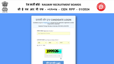 RRB RPF SI scorecard 2025 released, check direct link here – The Times of India