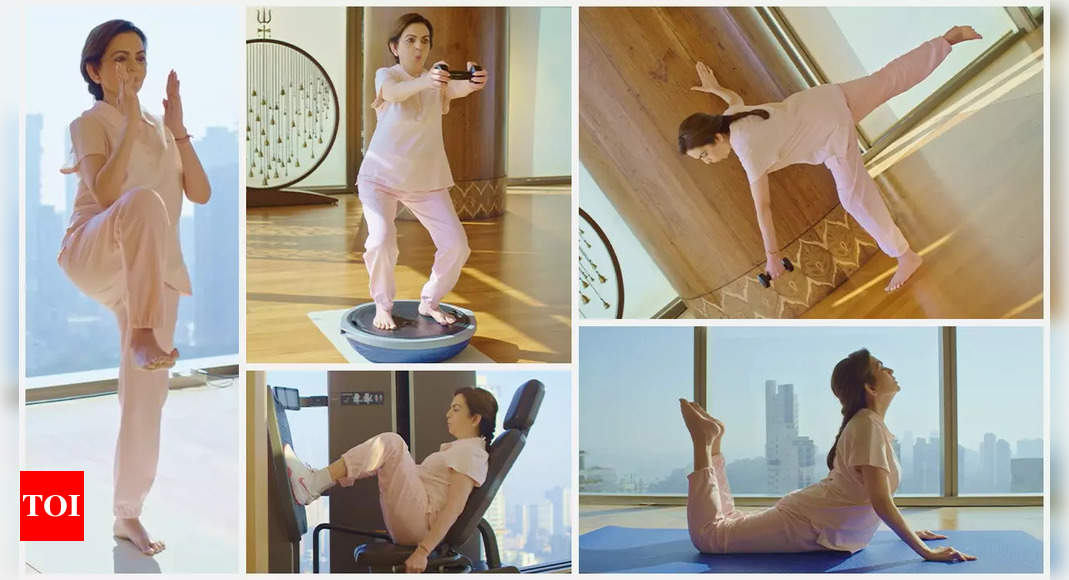 Unstoppable at 61, Nita Ambani inspires women of all ages to prioritise fitness and well-being this Women’s Day