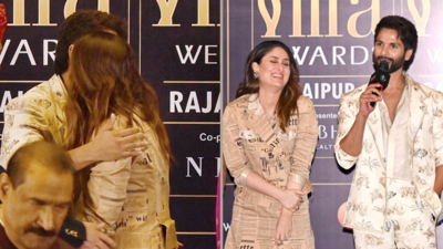 करीना-शाहिद का मिलन: IIFA में गले लगाकर फैंस को किया खुश