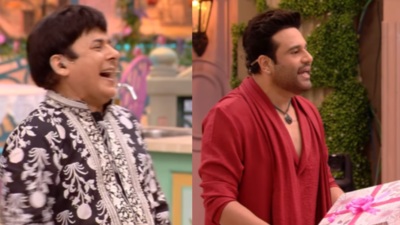 Laughter Chefs 2: Sudesh Lehri jokes with Krushna Abhishek over getting gifts on Women's Day; says 'aaj tu bhi ladki banke aata toh tujhe bhi gift milta'