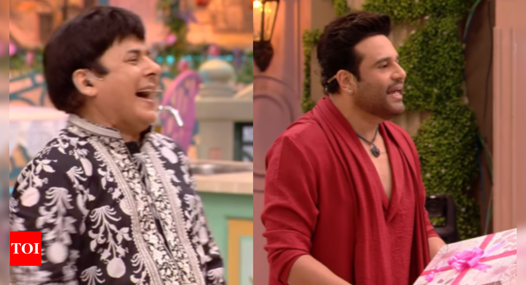 Laughter Chefs 2: Sudesh Lehri jokes with Krushna Abhishek over getting gifts on Women's Day; says 'aaj tu bhi ladki banke aata toh tujhe bhi gift milta'