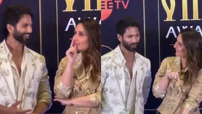 Kareena Kapoor Khan, Shahid Kapoor leave the internet blushing as they engage in a conversation, fans ask, 'what they are talking about'