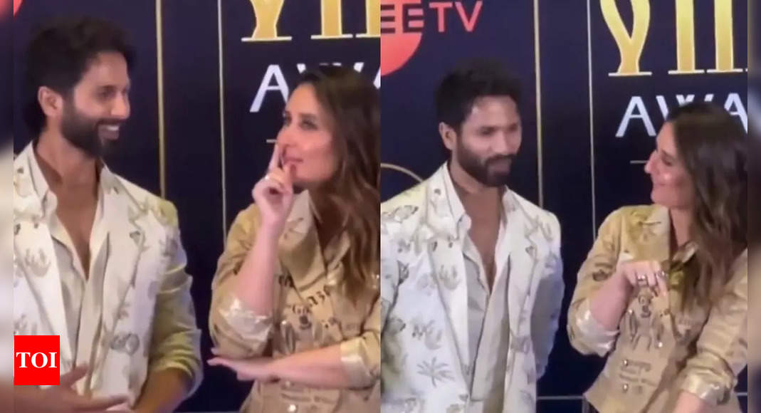 Kareena Kapoor Khan, Shahid Kapoor leave the internet blushing as they engage in a conversation, fans ask, 'what they are talking about'