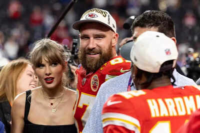Travis Kelce struggles to choose between football and showbiz, leaving Taylor Swift uncertain about their future | NFL News - The Times of India