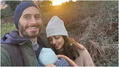 Radhika Apte shares rare family photo with husband Benedict Taylor and baby girl