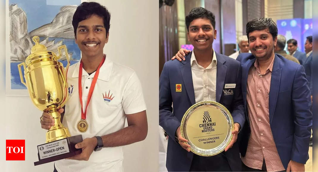 Exclusive | From hotel room cricket to world junior champion: Pranav V becomes India's new chess sensation