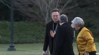 Elon Musk seen carrying White House chief of staff Susie Wiles’ bag: Why it’s turning heads