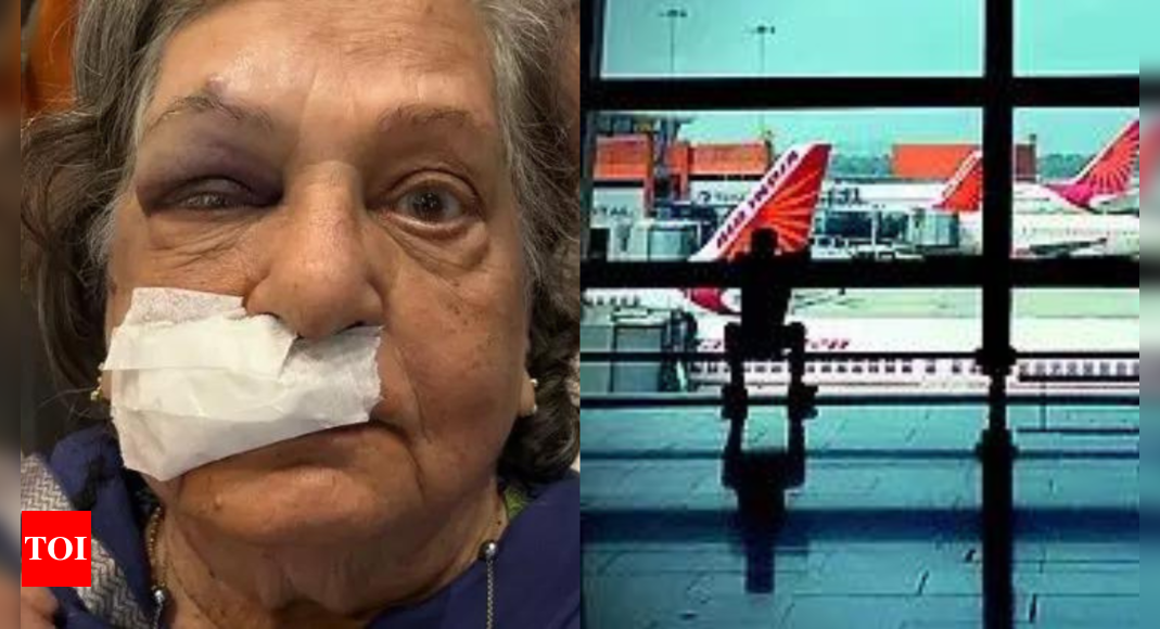 Denied wheelchair, woman, 82, falls at airport, critical. Airline refutes charges