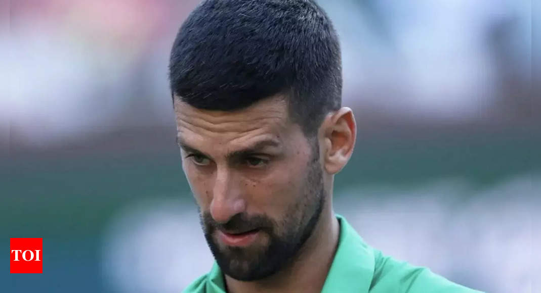 'It's a struggle for me': Novak Djokovic after making an early exit in Indian Wells