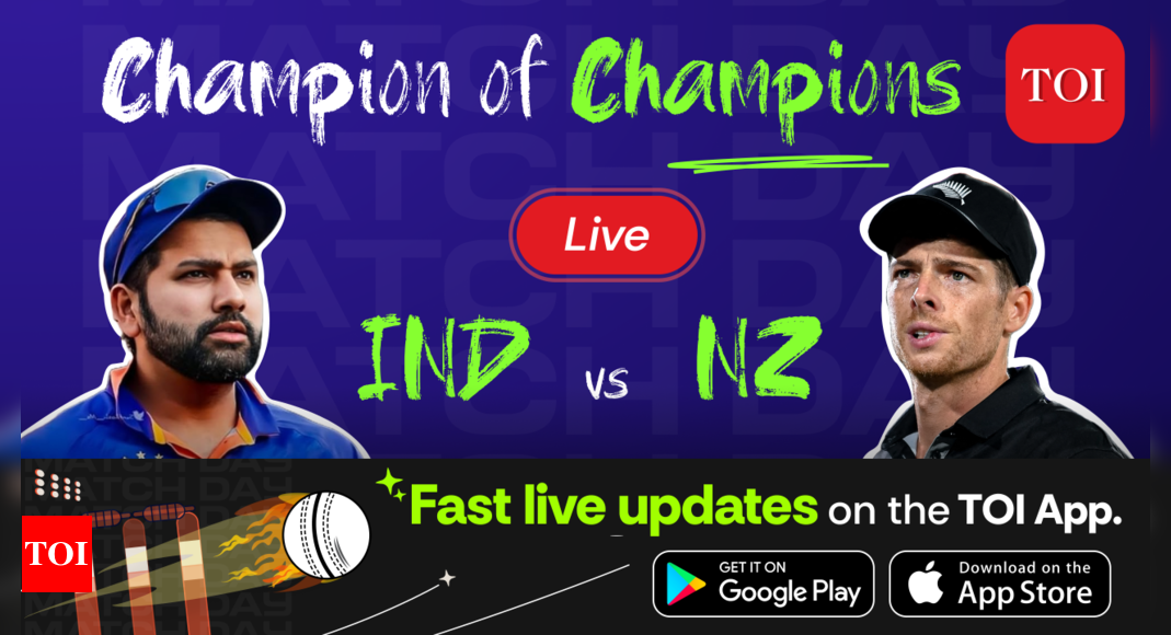 Champions Trophy Live: IND, NZ eye end to title droughts