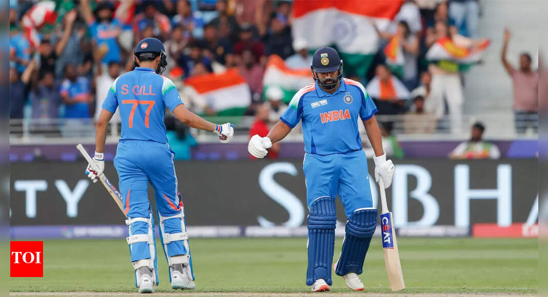 IND vs NZ Live: Rohit Sharma, Shubman Gill off to solid start against New Zealand